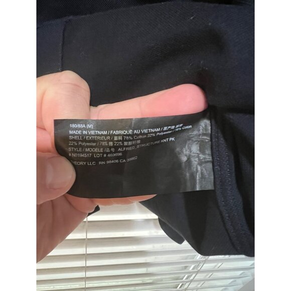 Theory Long Sleeve Button Up Polo Shirt - Size M - Picture 2 of 4